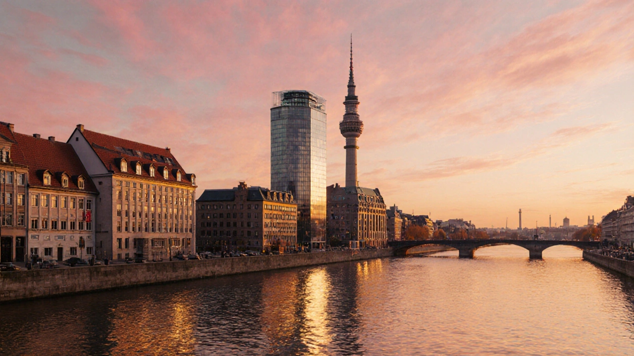 Düsseldorf - die Hauptstadt von Nordrhein-Westfalen