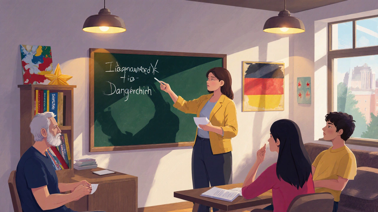 Sprachkurs in einem multikulturellen Begegnungszentrum in Oer‑Erkenschwick.