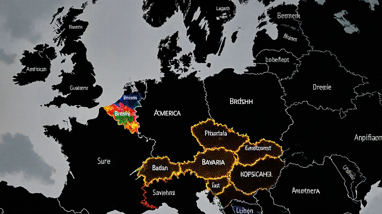 Wie viele Staaten hatte Deutschland nach dem Zweiten Weltkrieg?